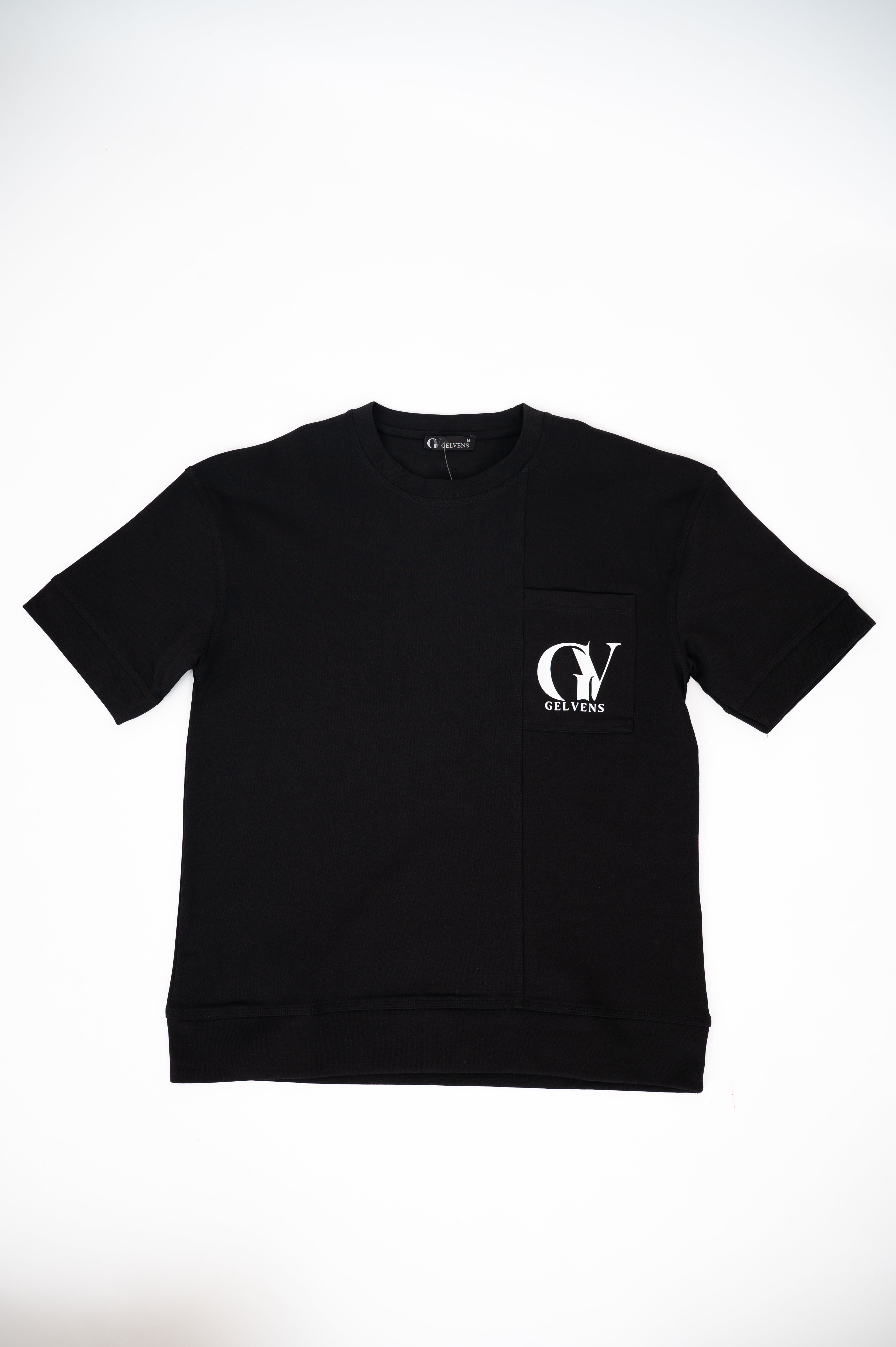 Oversized T-Shirt „GELVENS“ – Stilvoll, modern & vielseitig | Schwarz